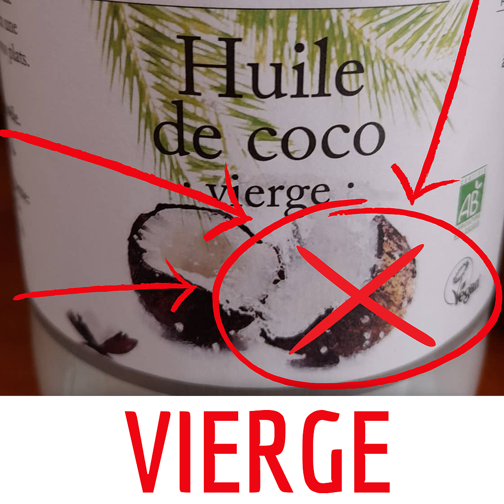 HUILE COCO VIERGE BIOPLANETE 950 ML