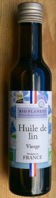 HUILE DE LIN VIERGE FRANCE 0,25L