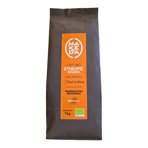 CAFE ETHIOPIE MOULU - 1KG
