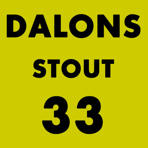 BIERE DALONS STOUT 33 CL