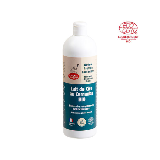 LAIT DE CIRE CARNAUBA BIO 1L