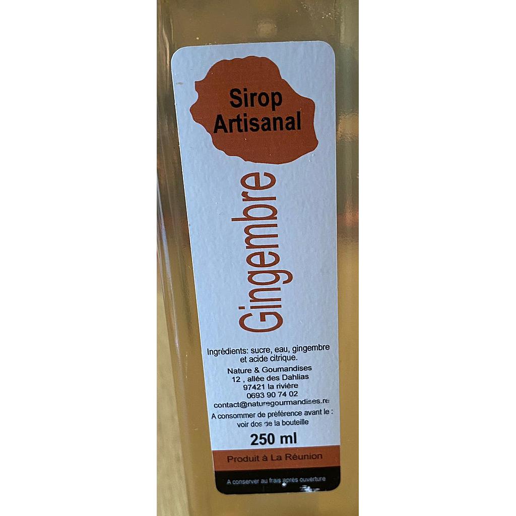 SIROP DE GINGEMBRE 250ML