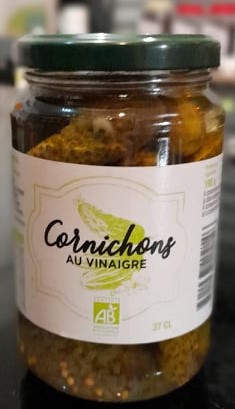 CORNICHONS AU VINAIGRE (350gr)