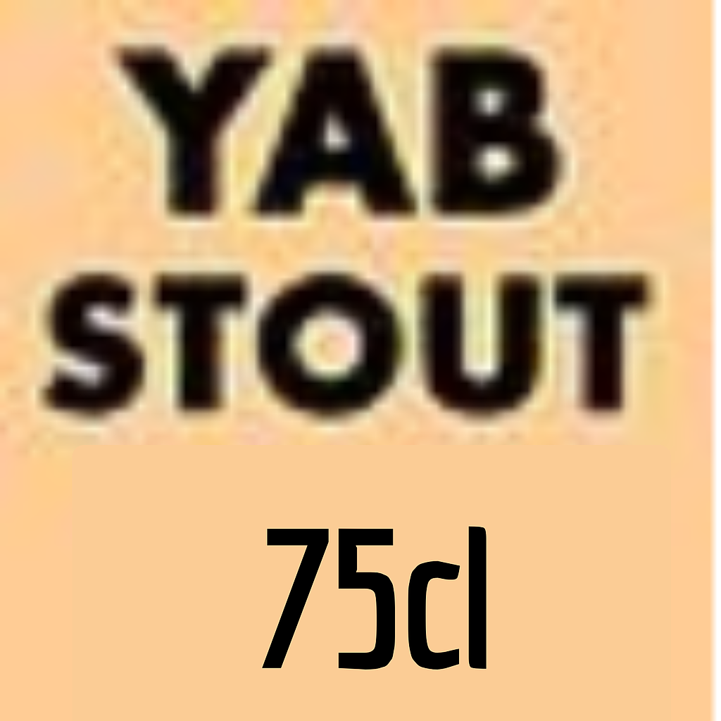 BIERE YAB STOUT 75CL