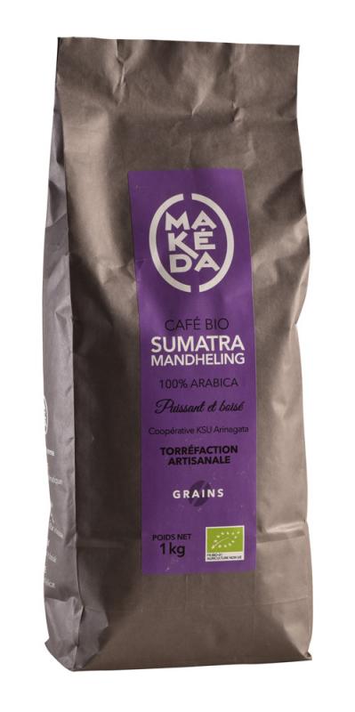 CAFE SUMATRA MOULU - 1KG (LOT DE 6)