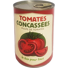 TOMATES CONCASSEES 400G Bio pour tous