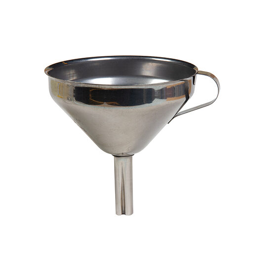 Entonnoir liquide inox