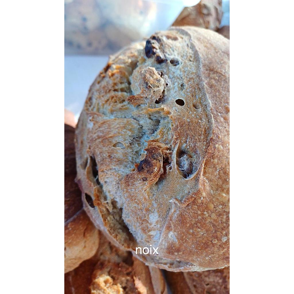 PAIN LEVAIN NOIX 500gr la mie bio