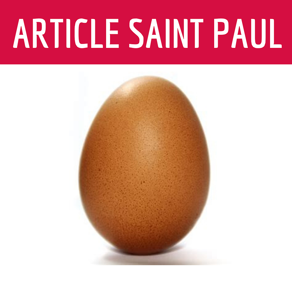 OEUF (uniquement pour Saint Paul)