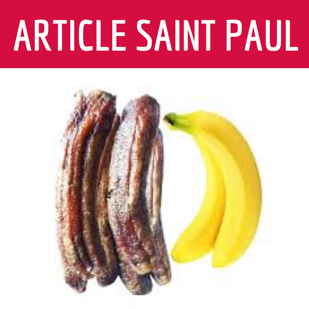 BANANE SECHEE (uniquement pour Saint Paul)