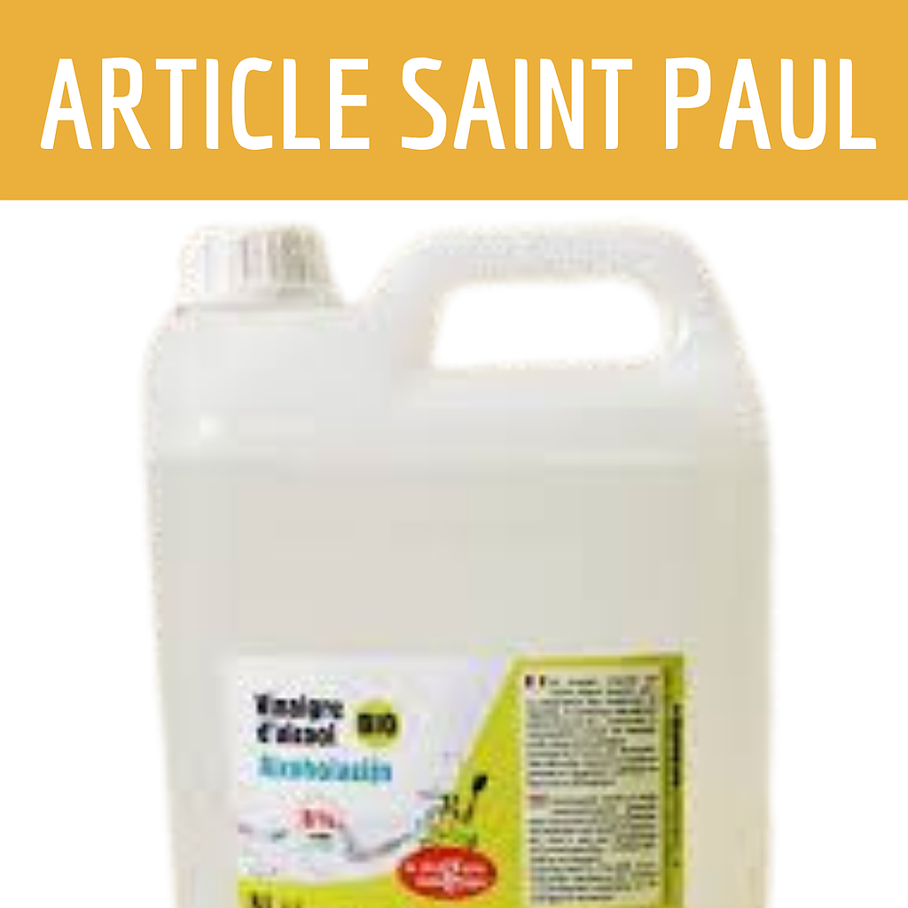 VINAIGRE BLANC (uniquement pour Saint Paul)