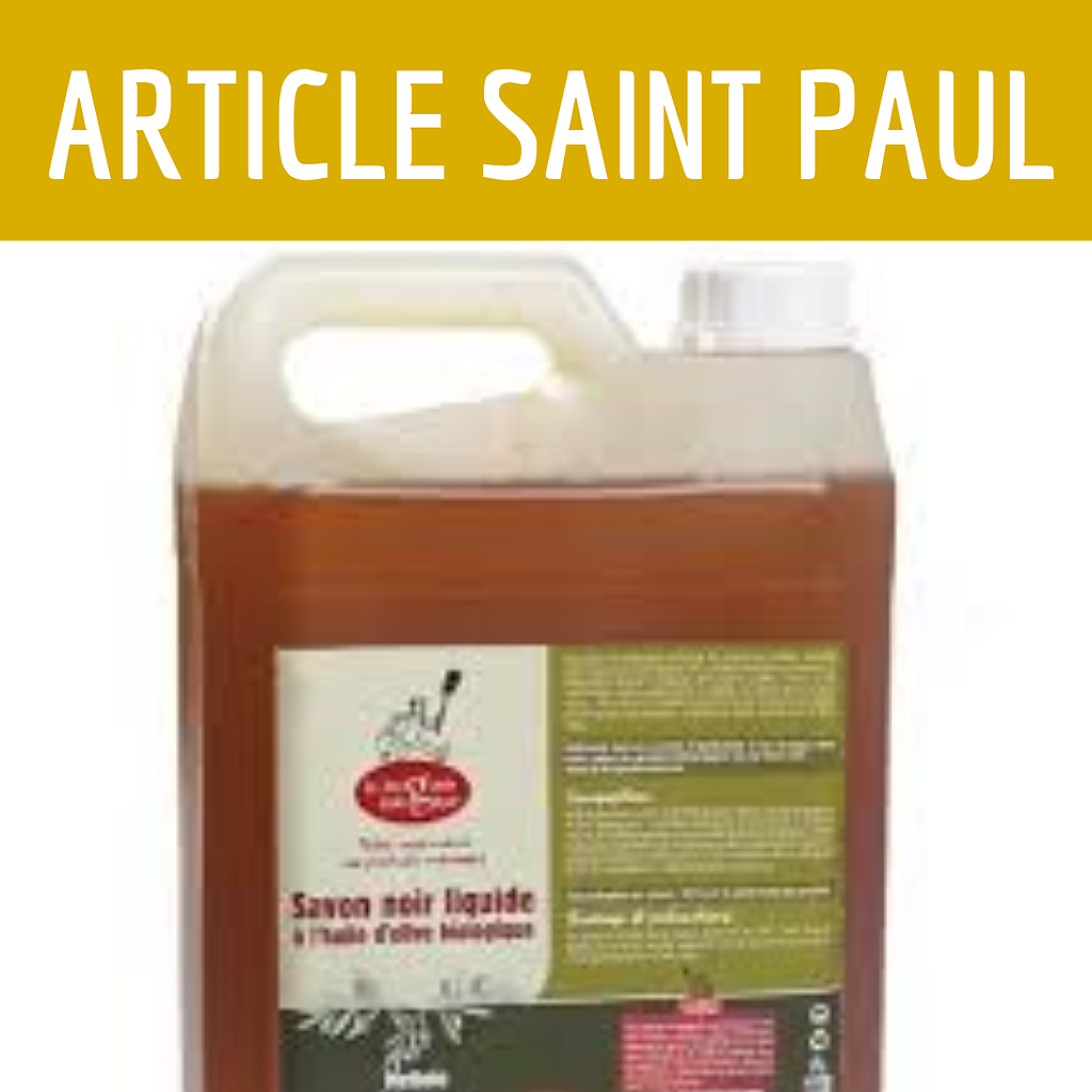 SAVON NOIR (uniquement pour Saint Paul)