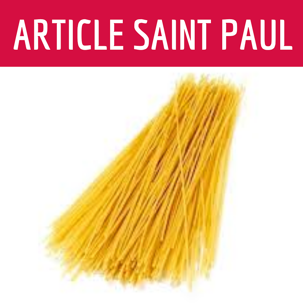 SPAGHETTI (uniquement pour Saint Paul)