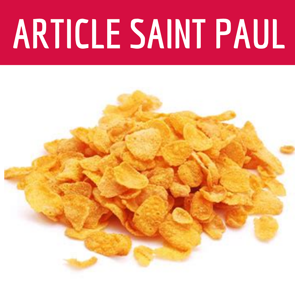PÉTALE DE MAïS (uniquement pour Saint Paul)