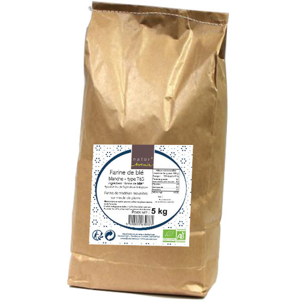 FARINE DE BLE T65 BLANCHE FRANCE (5KG) NATUR'AVENIR