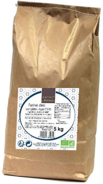 FARINE DE SEIGLE T130 (5KG) NATUR'AVENIR