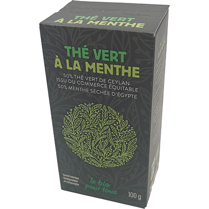 THE VERT MENTHE BIO POUR TOUS