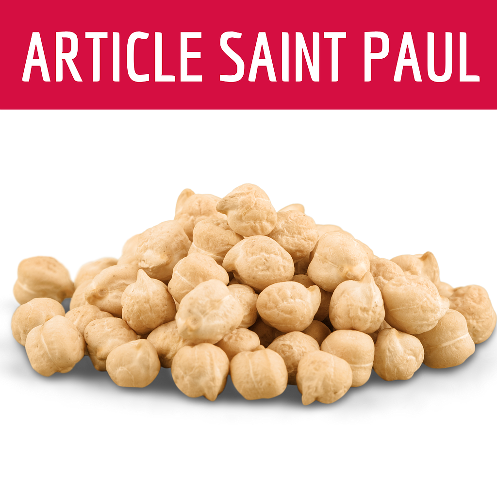 POIS CHICHE SEC (uniquement Saint Paul)