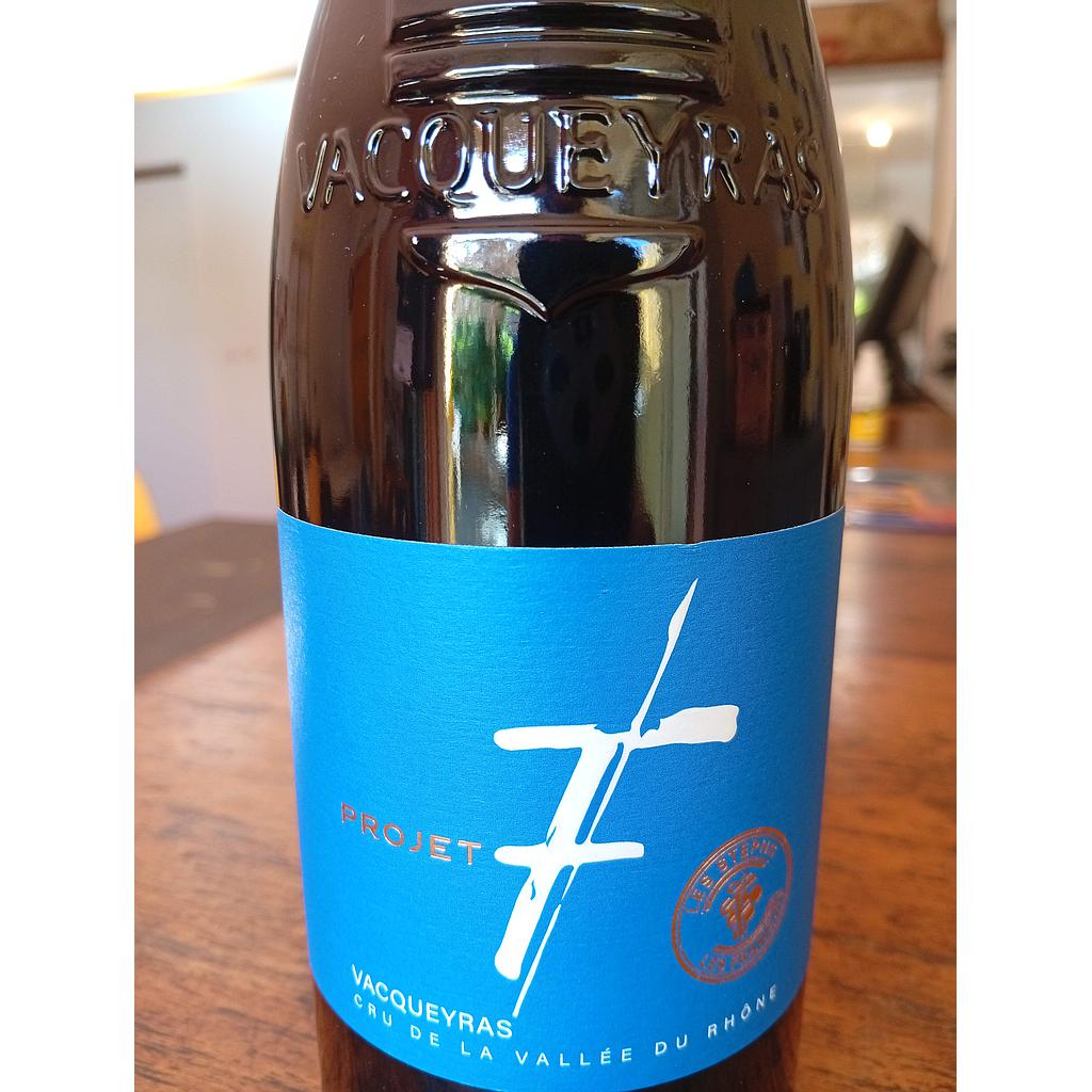 VIN ROUGE projet F VACQUEYRAS BIO CDR 2022 75cl