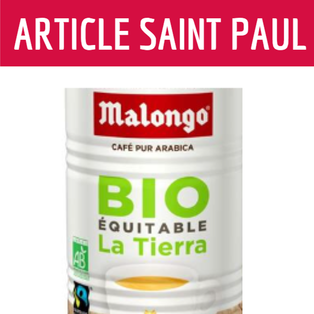 CAFE moulu MALONGO (uniquement saint paul)