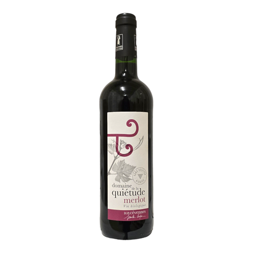 VIN ROUGE ss sulfites quiétude merlot 75cl